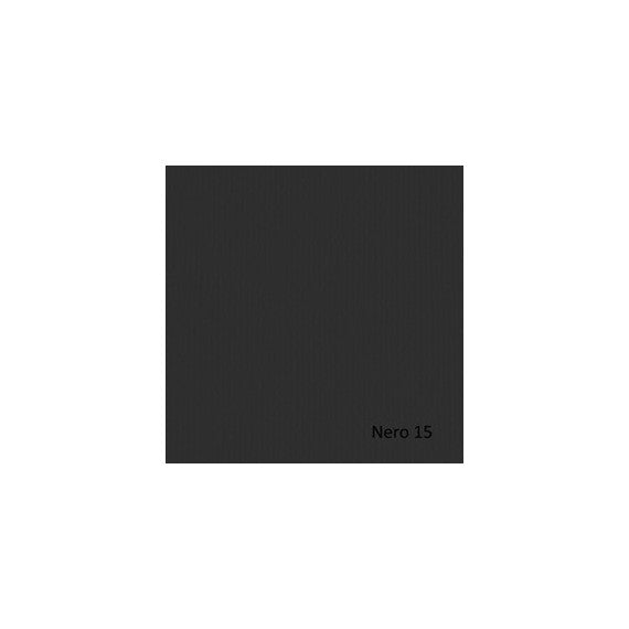 Cartoncino Elle Erre - 50x70cm - 220gr - nero 115 - Fabriano -  blister 20 fogli
