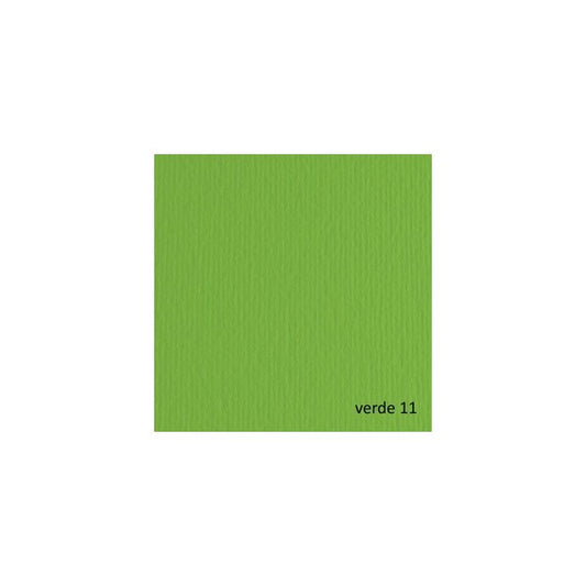 Cartoncino Elle Erre - 50x70cm - 220gr - verde 111 - Fabriano -  blister 20 fogli