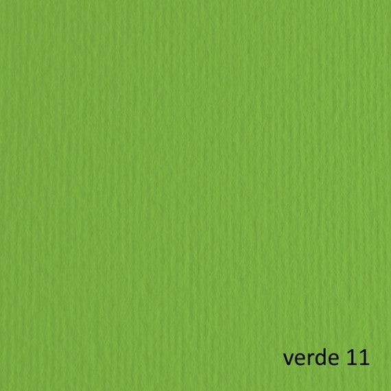 Cartoncino Elle Erre - 50x70cm - 220gr - verde 111 - Fabriano -  blister 20 fogli