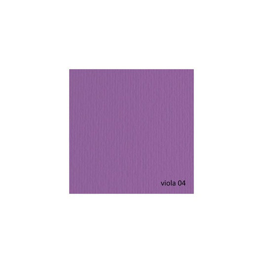 Cartoncino Elle Erre - 50x70cm - 220gr - viola 104 - Fabriano - blister 20 fogli