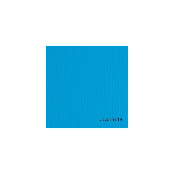 Cartoncino Elle Erre - 70x100cm - 220gr - azzurro 113 - Fabriano - blister 10 fogli