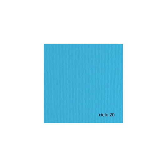 Cartoncino Elle Erre - 70x100cm - 220gr - cielo 120 - Fabriano - blister 10 fogli