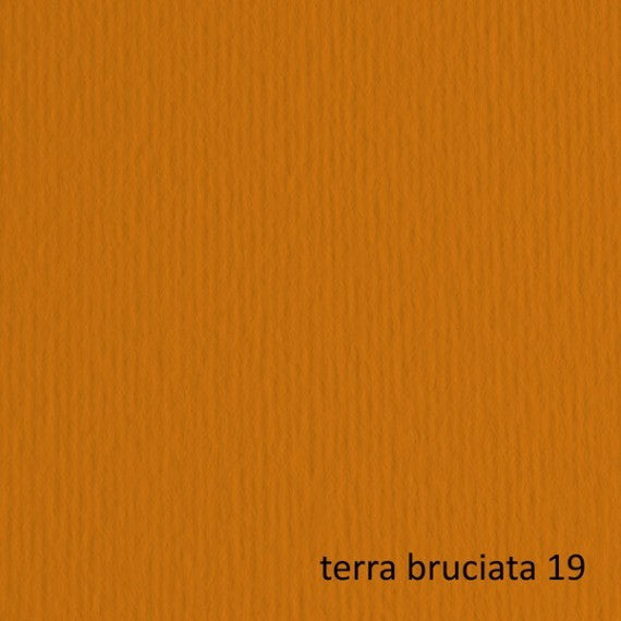 Cartoncino Elle Erre - 70x100cm - 220gr - terra bruciata 119 - Fabriano - blister 10 fogli