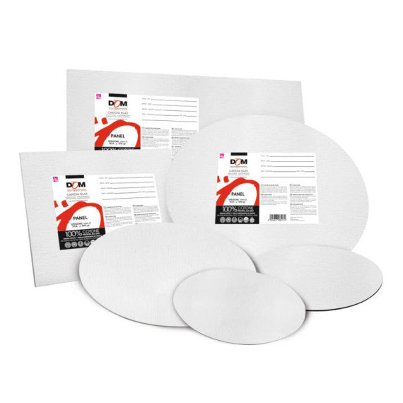 Cartone telato per pittura DOM 300 g 30x40 cm - bordo 3 mm - 354/3040
