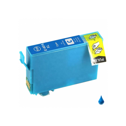 CARTUCCIA 604XL CIANO ANANAS C13T10H24010 CARTUCCIA COMPATIBILE PER EPSON XP 2200,3200,4200,WF 2910,2930,2950 T604XL 10ml