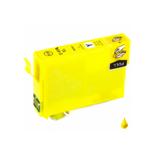CARTUCCIA 604XL GIALLA ANANAS C13T10H44010 CARTUCCIA COMPATIBILE PER EPSON XP 2200,3200,4200,WF 2910,2930,2950 T604XL 10ml