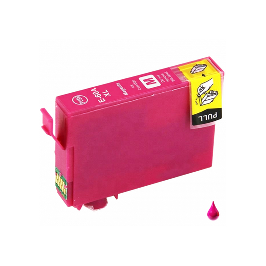 CARTUCCIA 604XL MAGENTA ANANAS C13T10H34010 CARTUCCIA COMPATIBILE PER EPSON XP 2200,3200,4200,WF 2910,2930,2950 T604XL 10ml