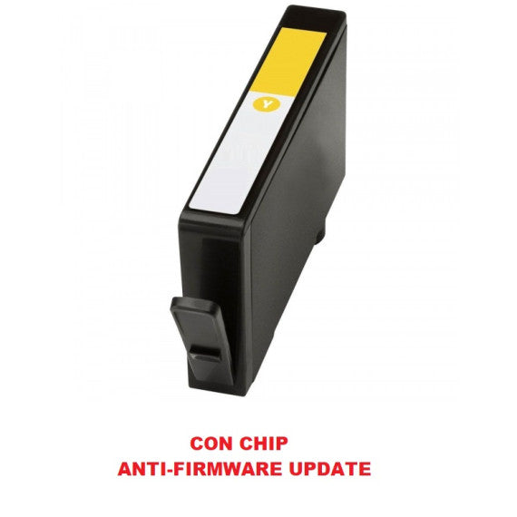 Cartuccia 912XL giallo 3YL83AE con chip anti-firmware update compatibile Hp OFFICEJET 8012,8014,8015, PRO 8022,8024 825 pagine