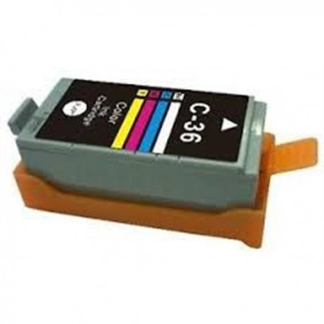 CARTUCCIA CANON CLI-36X COLORE COMPATIBILE PER CANON PIXMA IP100, IP100BAT, IP110, MINI 260 IP110BAT,TR150 1511B001 CLI36