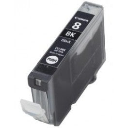 CARTUCCIA CANON CLI-8 NERA COMPATIBILE CON CHIP PER CANON IP 4200 MP 500 CLI-8BK CAPACITA 13ML