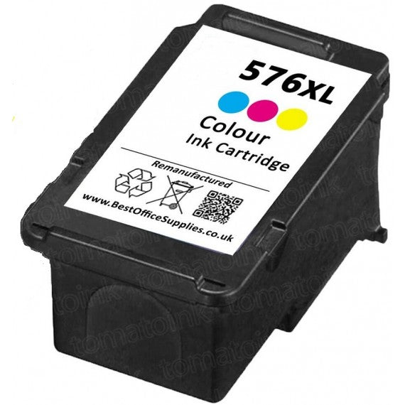 Cartuccia CL-576XL colore 5441C001/5442C001 compatibile alta capacità per Canon Pixma TS3550i,TS3551i,TR4750i CL576XL 300 pagine
