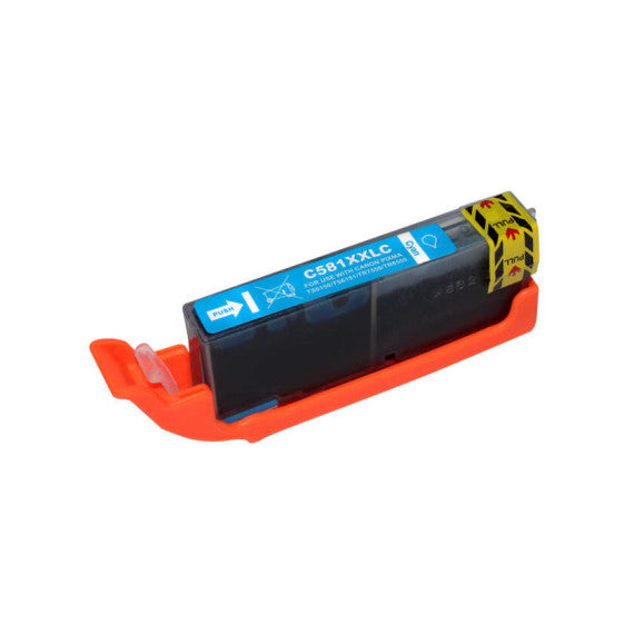 Cartuccia CLI-581XXL ciano 1995C001,2103C001,2049C001 compatibile per Canon TS6150,8150,9150,TR7550,8550 CLI581 830 pagine
