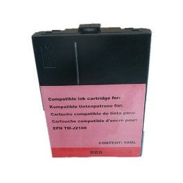 CARTUCCIA EPSON SJIC4R ROSSA COMPATIBILE PER Epson TM-J2100 - C33S020268 40ML  ROSSO DYE