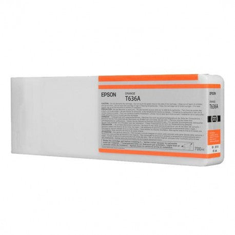 CARTUCCIA EPSON T636A00 ORANGE COMPATIBILE PER EPSON 7700,7890,7900 C13T636A00 CAPACITA 700ML PIGMENTATO -CON CHIP-