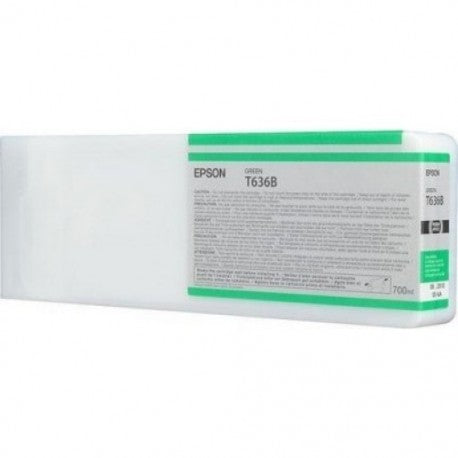 CARTUCCIA EPSON T636BG GREEN COMPATIBILE PER EPSON 7700,7890,7900 C13T636B00 CAPACITA 700ML PIGMENTATO -CON CHIP-