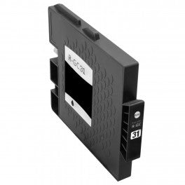 CARTUCCIA GC31BK NERA COMPATIBILE PER RICOH GX e2600 e3000N e3300N e3350n GC31K 40ML Pigment