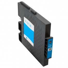 CARTUCCIA GC31C CIANO COMPATIBILE PER RICOH GX e2600 e3000N e3300N e3350n GC31C 30ML Pigment