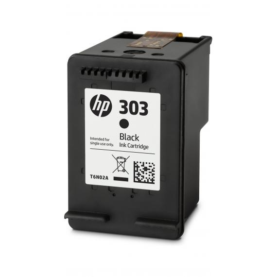 CARTUCCIA HP 303 NERA ORIGINALE T6N02AE PER HP ENVY PHOTO 6220 6230 7130 7830  220 PAGINE