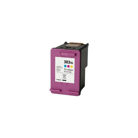 CARTUCCIA COMPATIBILE PER HP 303XL COLORE  T6N03AE PER HP ENVY PHOTO 6220 6230 7130 7830 HIGH YIELD 8x3ml 420 PAGINE