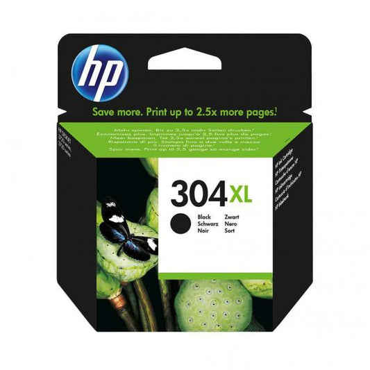 CARTUCCIA HP 304XL NERA ORIGINALE PER HP DeskJet 3720 3730 3732 N9K08AE 304XLBK CAPACITA 300 PAGINE