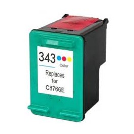CARTUCCIA COMPATIBILE PER HP 343 COLORE  PER HP DeskJet 460XX574057456520 C8766E CAPACITA 18ML6MLX3