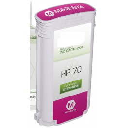 CARTUCCIA COMPATIBILE PER HP 70 C9453A MAGENTA  PER HP DESIGNJET Z2100 Z3100 Z3200 Z5200 Z5400 130ml Pigment