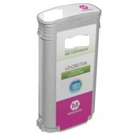CARTUCCIA COMPATIBILE PER HP 72 C9372A MAGENTA  PER HP Designjet T1100,T1200,T1300,T2300 72 130ml Dye