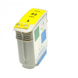CARTUCCIA COMPATIBILE PER HP 82 GIALLA  PER HP HP 500 PLUS CC 800 PS 815MFP C4913A 82Y CAPACITA 69ML
