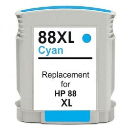 CARTUCCIA COMPATIBILE PER HP 88XL CIANO  PER HP K5400X,K550X,L7400 L7480 L7580 C9391A CAPACITA 28ML