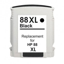CARTUCCIA COMPATIBILE PER HP 88XL NERA  PER HP K5400X,K550X,L7400 L7480 L7580 C9396A CAPACITA 69ML
