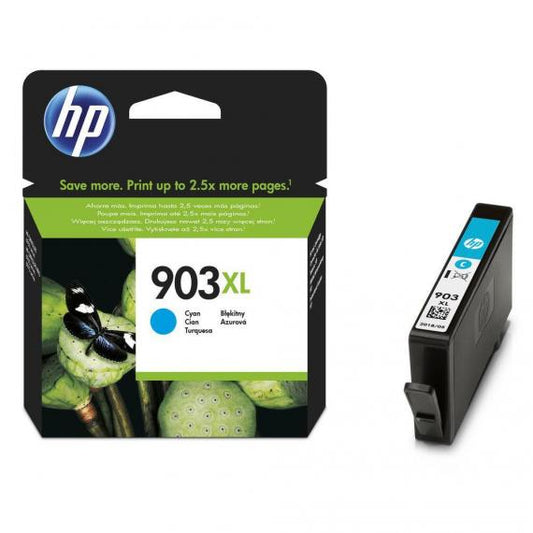 CARTUCCIA HP 903XL CIANO ORIGINALE PER HP OFFICEJET PRO 6960, PRO 6970, PRO 6974 T6M03AE CAPACITA 825 PAGINE