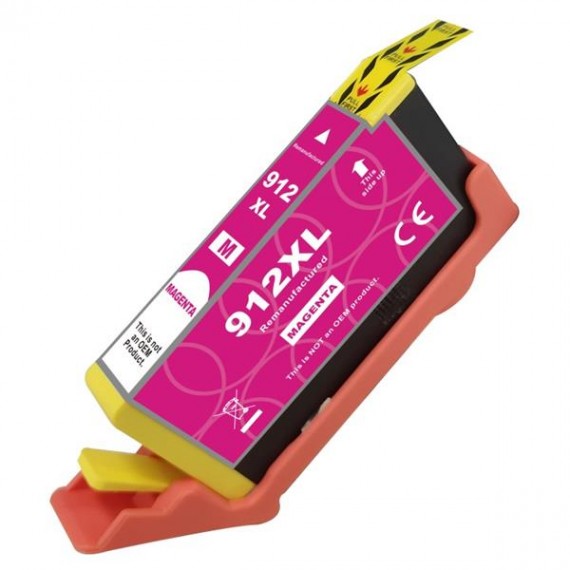 CARTUCCIA COMPATIBILE PER HP 912XL MAGENTA 3YL82AE  PER HP OFFICEJET 8012,8014,8015, PRO 8022,8024,8025,8035 CAPACITA 825 PAGINE