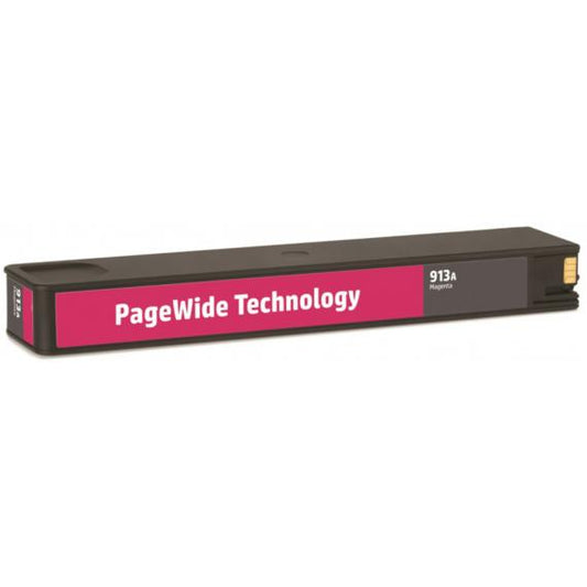 CARTUCCIA COMPATIBILE PER HP 913A MAGENTA  PER HP PAGEWIDE PRO 352DN,377DN,452DW,477DW F6T78AE CAPACITA 3.000 PAGINE