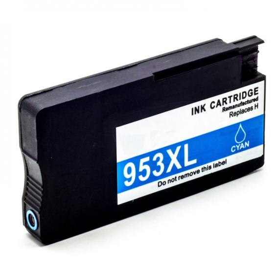 CARTUCCIA COMPATIBILE PER HP 953XL CIANO  PER HP OFFICEJET PRO 8210,8218,8710,8720,8730,7740 F6U16AE 1600 PAGINE