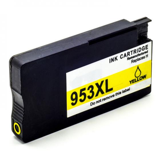 CARTUCCIA COMPATIBILE PER HP 953XL GIALLA  PER HP OFFICEJET PRO 8210,8218,8710,8720,8730,7740 F6U18AE 1600 PAGINE