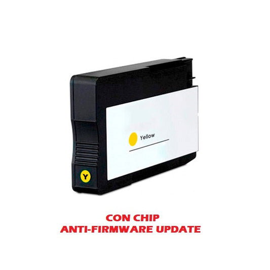 CARTUCCIA COMPATIBILE PER HP 963XL giallo 3JA29AE/3JA25AE con chip anti-firmware update  per Hp 9010,9012,9014,9015,9016 1600 pa