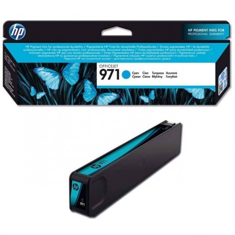 CARTUCCIA HP 971 CIANO ORIGINALE CN622AE PER HP HP Pro X451 X476 X551 X576 CN622AE 970 2.500 PAGINE