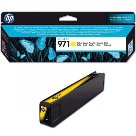 CARTUCCIA HP 971 GIALLA ORIGINALE CN624AE PER HP HP Pro X451 X476 X551 X576 CN624AE 971 2.500 PAGINE