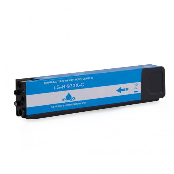 CARTUCCIA COMPATIBILE PER HP 973XLC CIANO  PER HP PRO 452dw,477dw,P57750dw,P55250dw F6T81AE 973XL 7.000 PAGINE