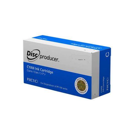 CARTUCCIA JIC1C CIANO C13S020447 COMPATIBILE PER EPSON Discproducer PP 100,PP 50 CAPACITA' 26ml