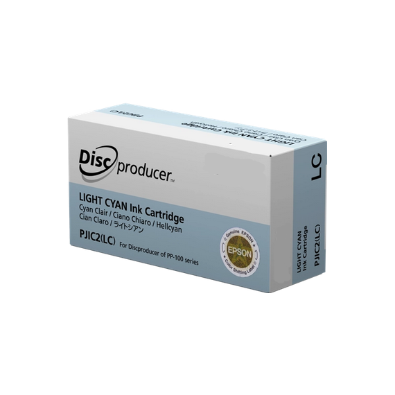 CARTUCCIA JIC2LC LIGHT CIANO C13S020448 COMPATIBILE PER EPSON Discproducer PP 100,PP 50 CAPACITA' 26ml