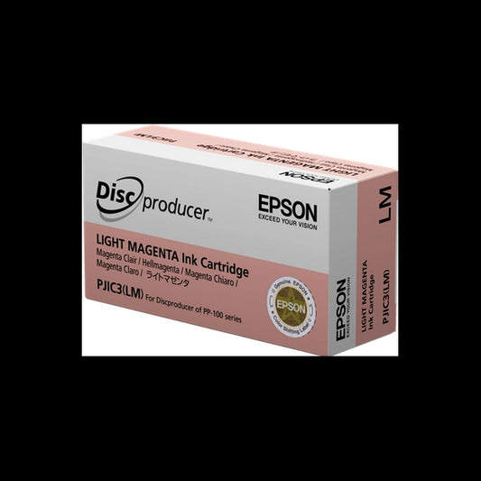 CARTUCCIA JIC3LM LIGHT MAGENTA C13S020449 COMPATIBILE PER EPSON Discproducer PP 100,PP 50 CAPACITA' 26ml