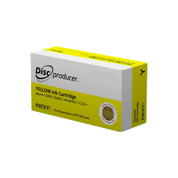 CARTUCCIA JIC5Y GIALLA C13S020451 COMPATIBILE PER EPSON Discproducer PP 100,PP 50 CAPACITA' 26ml