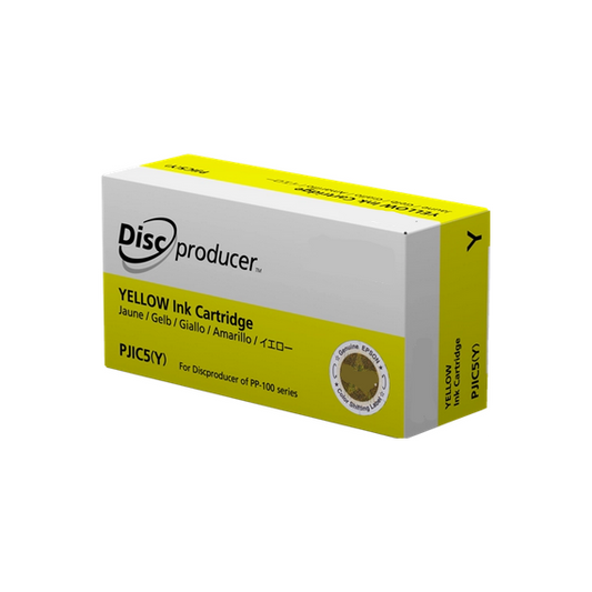 CARTUCCIA JIC5Y GIALLA C13S020451 COMPATIBILE PER EPSON Discproducer PP 100,PP 50 CAPACITA' 26ml