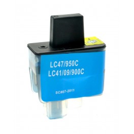 CARTUCCIA LC 900 CIANO COMPATIBILE PER BROTHER DCP 110 , 117 LC900 LC41 ALTA CAPACITA 19ML