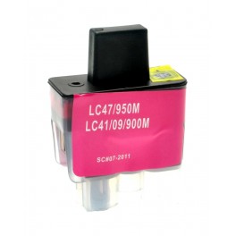 CARTUCCIA LC 900 MAGENTA COMPATIBILE PER BROTHER DCP 110 , 117 LC900 LC41 ALTA CAPACITA 19ML