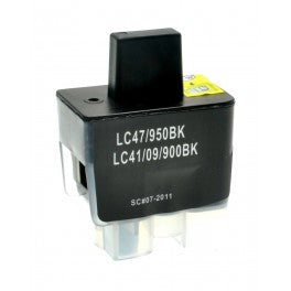 CARTUCCIA LC 900 NERA COMPATIBILE PER BROTHER DCP 110 , 117 LC900 LC41 ALTA CAPACITA 25ML