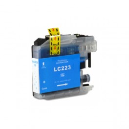 CARTUCCIA LC223 CIANO COMPATIBILE PER BROTHER J4620 J4625 J5625 J4120 J5320 J5720 LC 223 CAPACITA 10ML