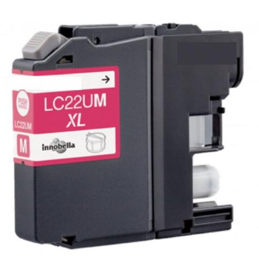 CARTUCCIA LC22U M MAGENTA COMPATIBILE PER BROTHER MFC-J985DW DCP-J785DW LC-22UXL 16ML 1.200 PAGINE