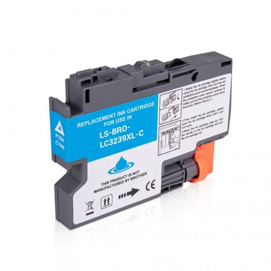 CARTUCCIA LC3239XLC CIANO COMPATIBILE CON BROTHER MFC-J6945DW MFC-J5945DW.J6947,HL-J6000DW LC-3239XL 50ml 5.000 PAGINE